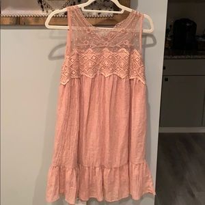 Blush Sleeveless Dress